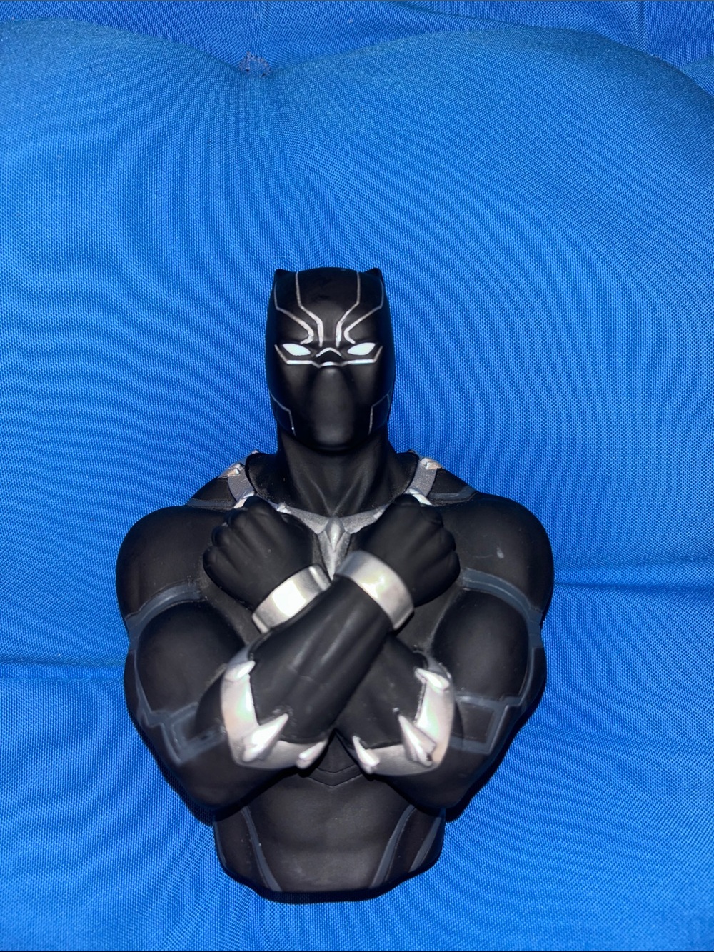 Marvel Black Cat Piggy Bank Colored Black White Sliver NWOTS